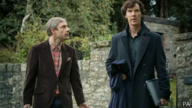 Исполнители главных ролей сериала "Шерлок"