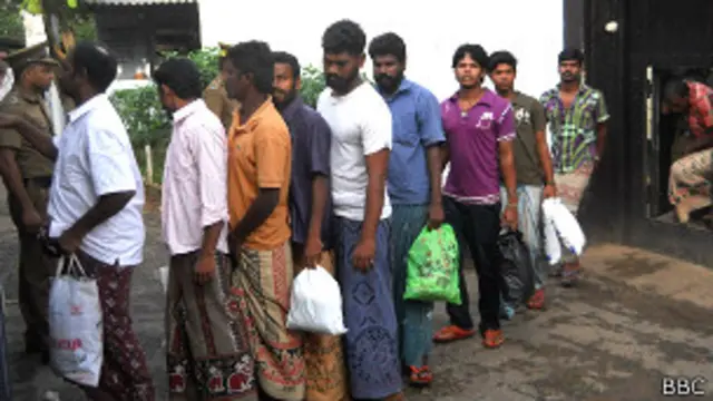 දෙරට අතර ධීවර සිරකරුවන් හුවමාරුවක්ද පසුගිය දා සිදුවිය