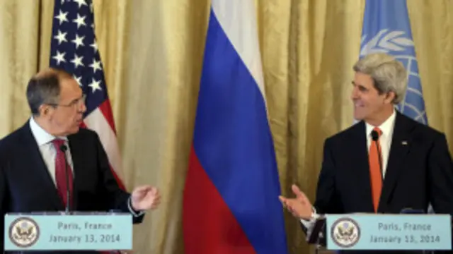 रूस और अमरीका के विदेश मंत्री