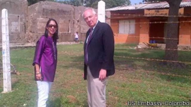 ඇමෙරිකානු නියෝජිතයෝ වන්නි සංචාරයේ. 