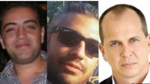 تحتجز السلطات المصرية بيتر غريسته ومحمد فاضل فهمي وباهر محمد منذ 29 كانون الأول/ديسمبر الماضي