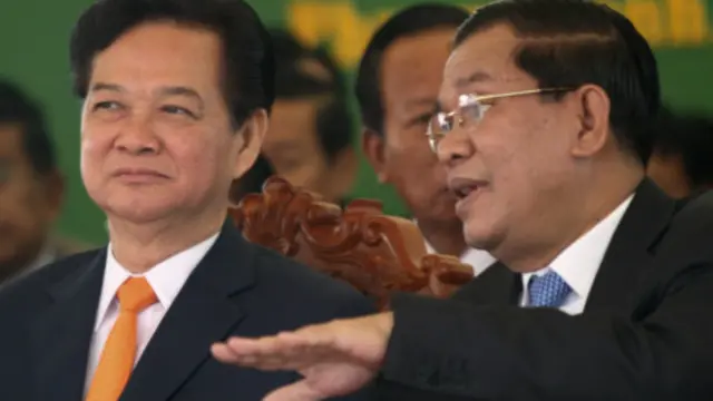 Hun Sen và Nguyễn Tấn Dũng