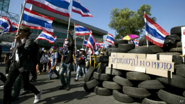 泰国示威者