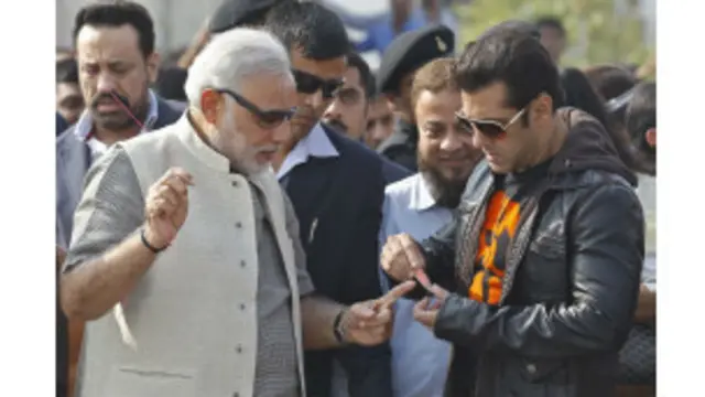 سلمان خان اور نریندر مودی