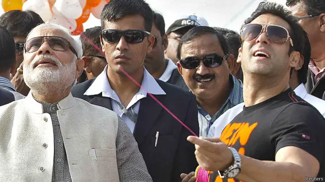 सलमान ख़ान और नरेंद्र मोदी