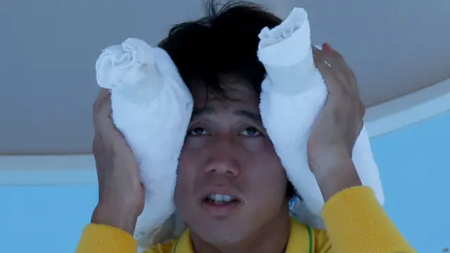 جاپان جیسے سرد ممالک سے آنے والے کھلاڑی موسم سے زیادہ پریشان دکھائی دیے۔