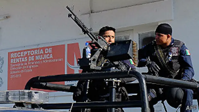 Fuerzas federales en Michoacán