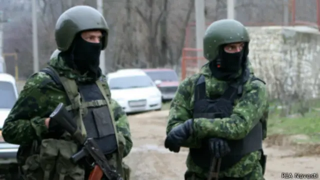 Бойцы спецназа