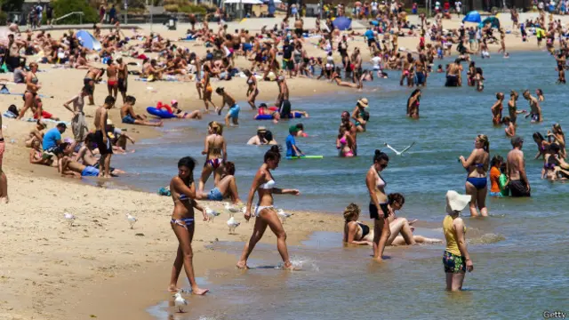 मेलबॉर्न समुद्र तट