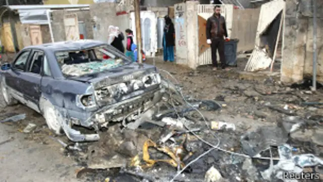 ဘဂ္ဂဒက် မြောက်ပိုင်းက ကားဗုံးခွဲ တိုက်ခိုက်မှုတစ်ခု။