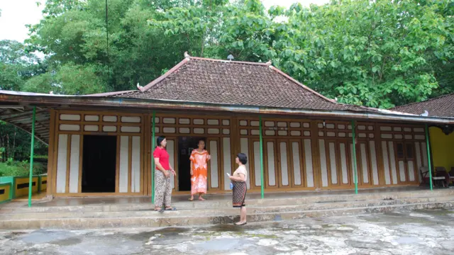 Rumah penduduk desa Kepuhsari