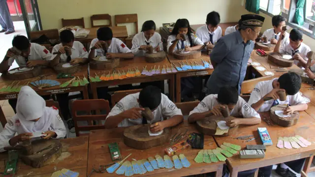 Pelajaran membuat wayang