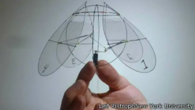 Artefacto volador inspirado en una medusa