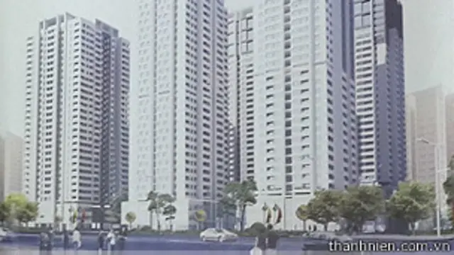 Dự án B5 Cầu Diễn trên mô hình