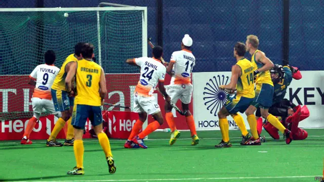 भारत-ऑस्ट्रेलिया हॉकी मैच