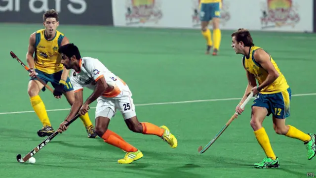 بدھ کے کوارٹر فائنل میچ میں بھارت نے شاندار شروعات کی اور پہلے 15 منٹ میں ہی دو گول داغ دیے تھے