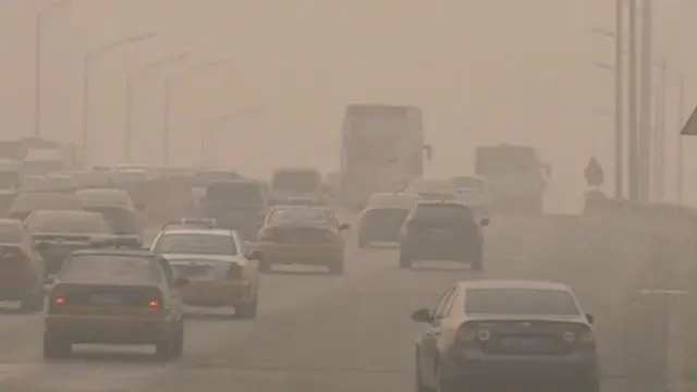 北京研究六條通風廊道，以增強通風潛力，驅散霧霾。