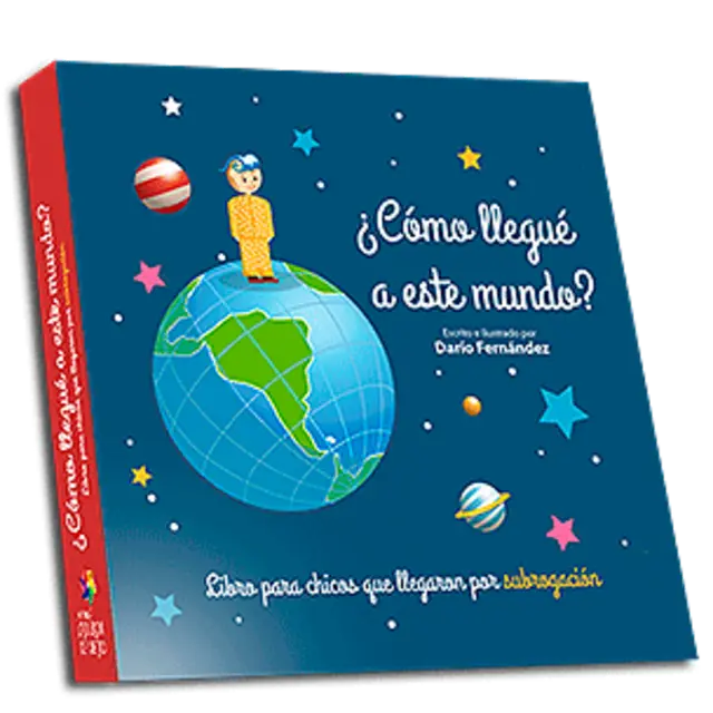 “¿Cómo llegué a este mundo?” (foto: editorial Molinos de Viento)