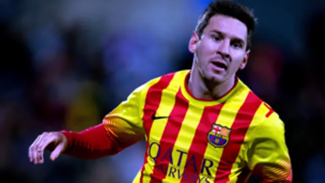 غاب ميسي عن الملاعب لاكثر من شهرين بسبب الاصابة