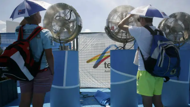 आस्ट्रेलिया गर्मी