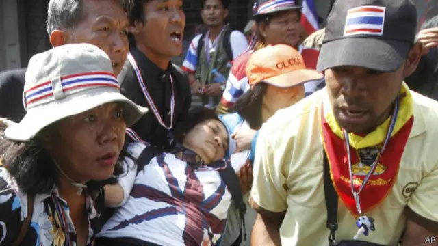 Pemrotes di Thailand 