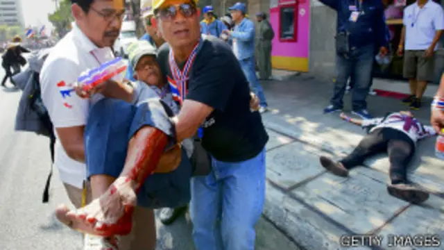 အနည်းဆုံး ၃၆ ယောက် ဒဏ်ရာရ