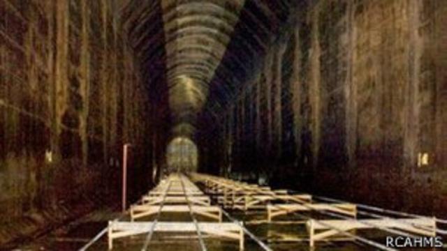 Los túneles de Inchindown se completaron en 1941