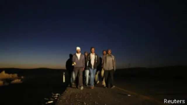 تمثل الحدود مع مصر الطريق الرئيسي للمهاجرين الأفارقة