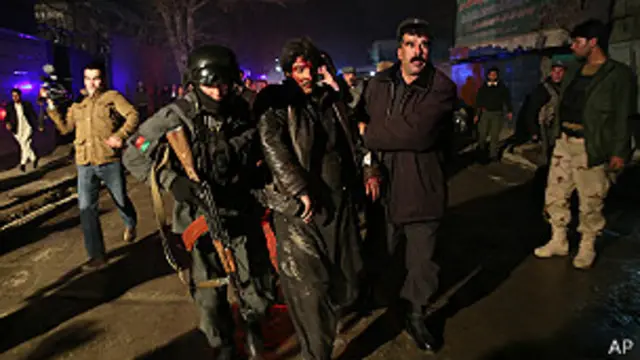 افغان طالبان نے اس حملے کی ذمہ داری قبول کر لی ہے