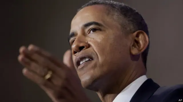 美国总统奥巴马（17/01/2014）