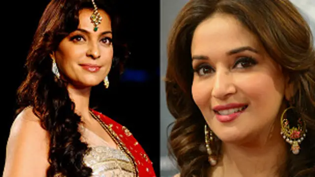 فلم میں مادھوری ہیروئن اور جوہی ولن کا کردار ادا کر رہی ہیں