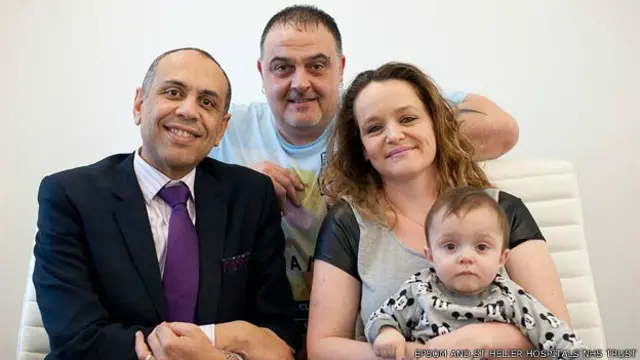 Shehata ajudou Moseley e seu marido a realizarem um sonho depois de 10 anos e 20 abortos espontâneos