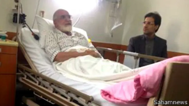 گفته شده که آقای کروبی در کنار مشکلات داخلی و گوارشی و درد زانو، مبتلا به بیماری زونا شده است (عکس آرشیوی است)