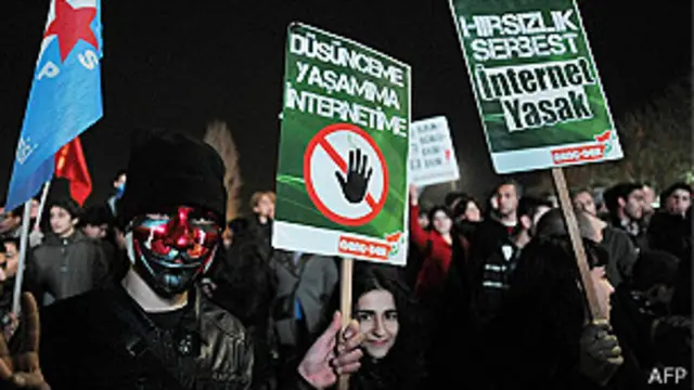Protesta en Turquía