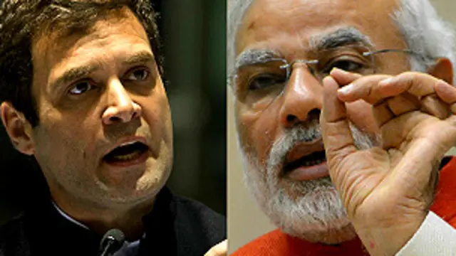 नरेंद्र मोदी और राहुल गांधी
