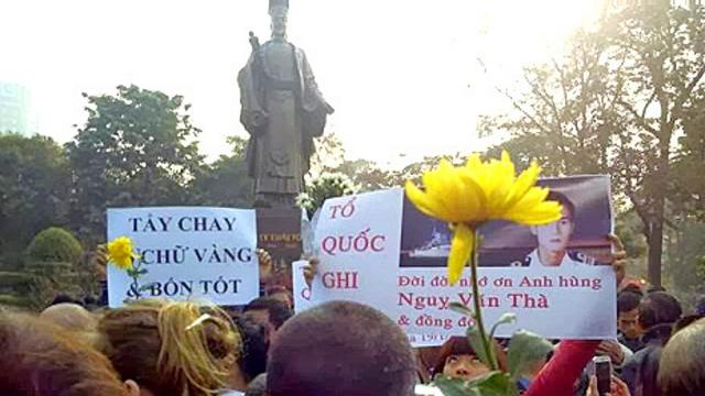 Chính phủ Việt Nam vẫn dè dặt trong việc kỷ niệm tử sỹ Hoàng Sa