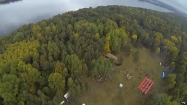 Missão de escavadores na Rússia