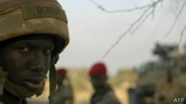 Soldado de Sudán del Sur