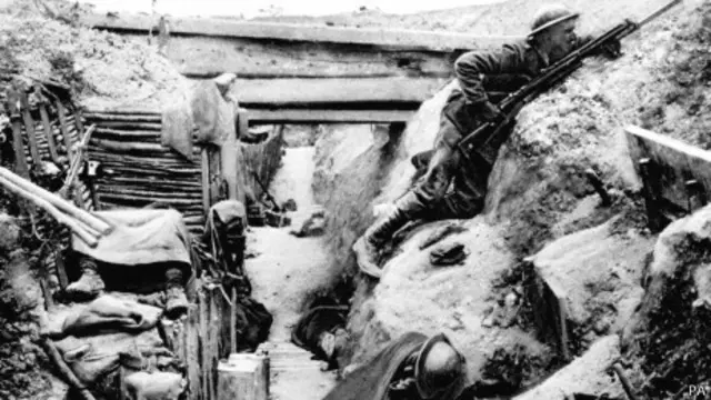 Окоп Первой мировой