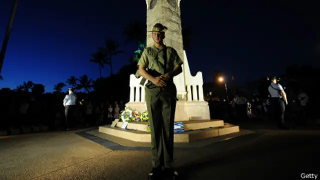 Памятник в Австралии