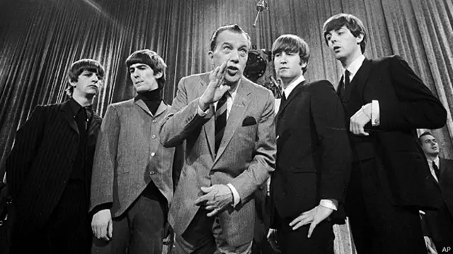 Los Beatles con Ed Sullivan