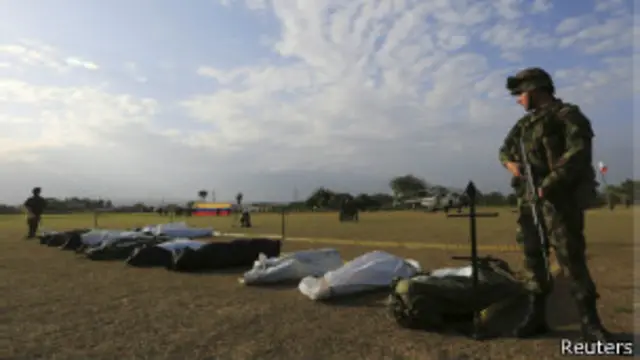 Víctimas del conlficto colombiano