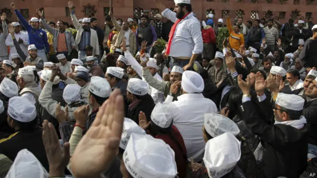 आम आदमी पार्टी के समर्थक