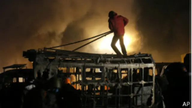 Беспорядки в Киеве