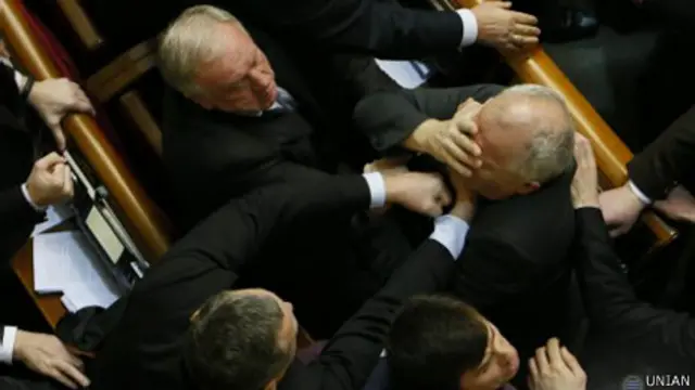 Потасовка в Раде