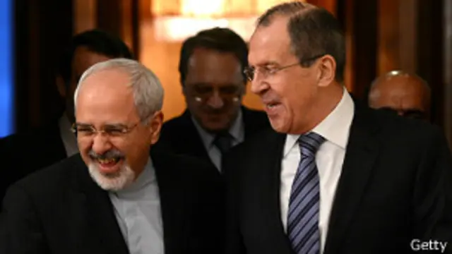 وزیران خارجه ایران و روسیه