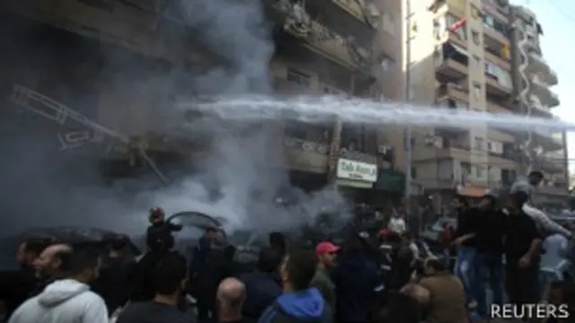 Explosión en Líbano