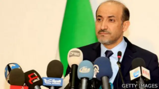 Ahmad Jarba, presidente de la Cnfros