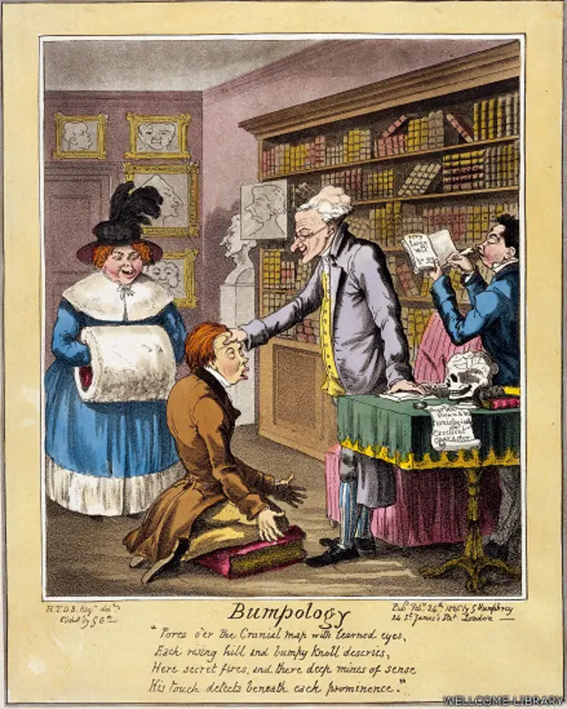 Grabado de George Cruikshank, 1826 / Wellcome Library