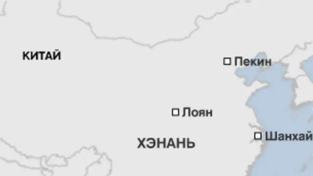 Карта Китая